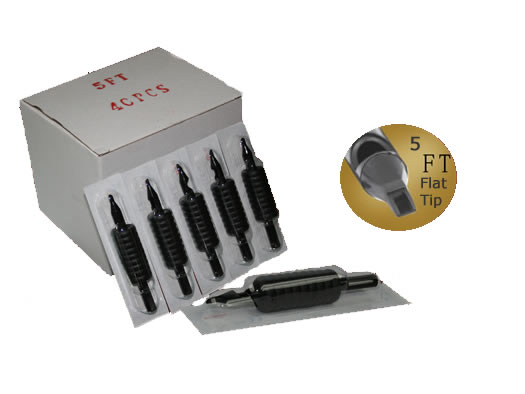 5 Flat Tip & Disposable Rubber 1" Grip - 20 per box