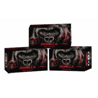 X-Large Gorilla - Black Nitrile Glove - 100 gloves per box 